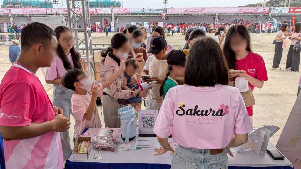 ネイルブース出展（Pink Hat Day 2025）